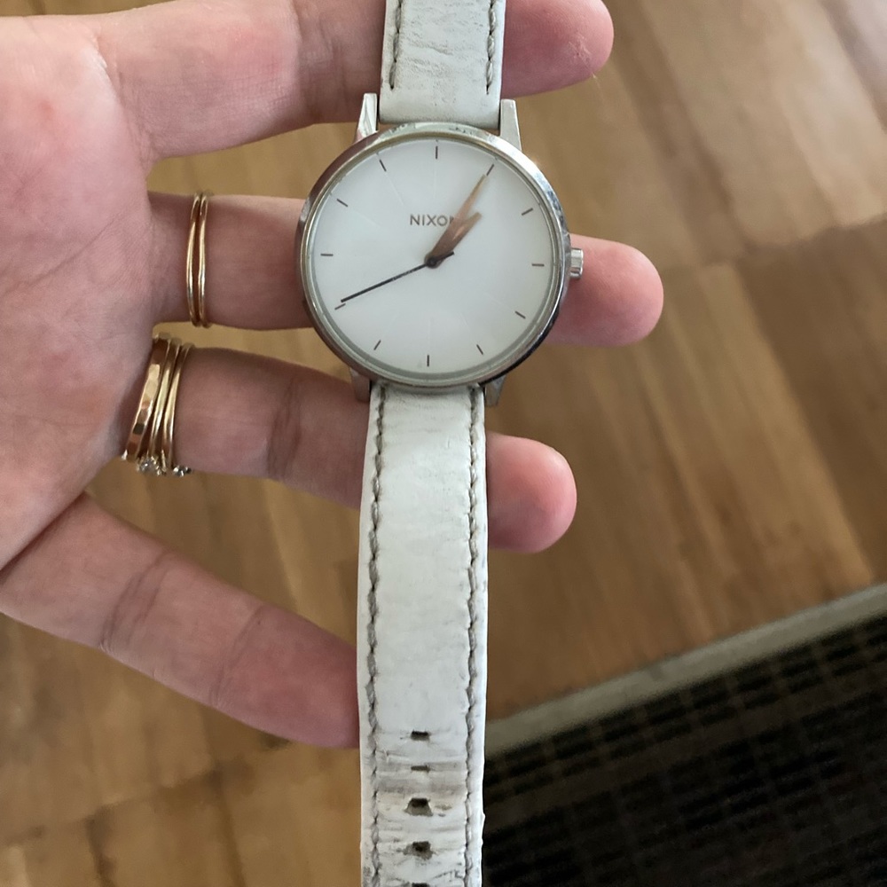 White Nixon watch